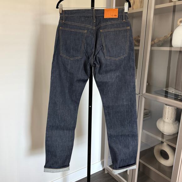 Taylor Stitch Democratic Slim Cone Mills Reserve Selvedge Jeans 30 NEW Dark Wash - Picture 5 of 7